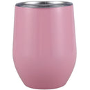 1X(12oz Insulated Wine Tumbler With Lid Stainless Steel Insulated Wine Glas