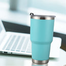 1X(30Oz Stainless Steel Coffee Mug Cup Insulated Tumbler Camping Travel Tum