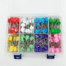 240 Pcs 5.5Cm Length Baby Safety Pins, Assorted Color Plastic Head Diaper P