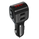 Dual Fast Charge Car Charger Car Mp3 Player With Bluetooth Car Kit For Huaw
