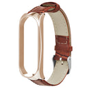 Bakeey Replacement Watch Strap Needle Buckle Genuine Leather Watch Band for Xiaomi Mi band 3