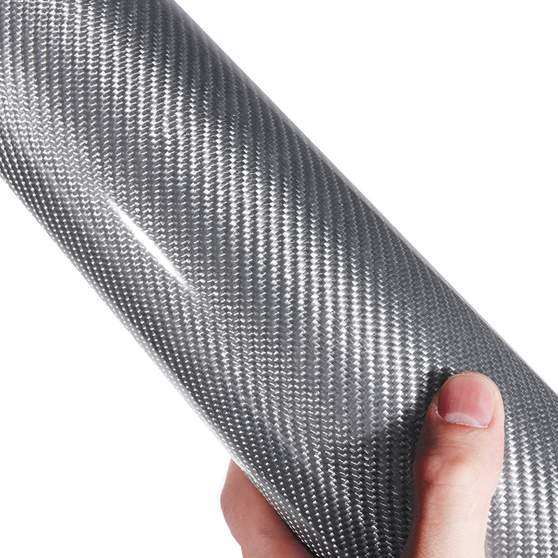 0.3mm 3K Silver Electroplate Carbon Fiber Fabric Cloth Carbon Fiber Glass Sheet High Strength for Building Bridge Construction Repair