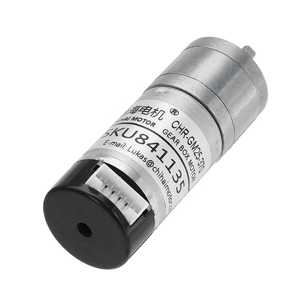 CHIHAI MOTOR DC12V 350rpm Encoder Motor DC Gear Motor with Cover