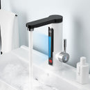 3300W Electric Hot Water Heater Faucet LED Ambient Light Temperature Display Instant Heating Tap 3S Quick Heating 360 Rotatable