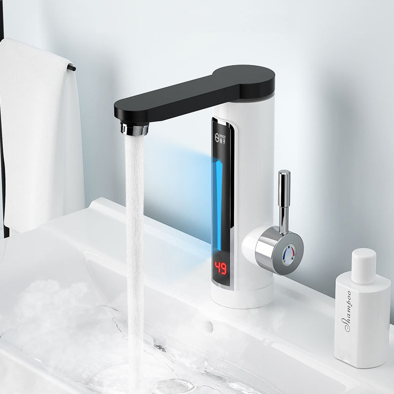 3300W Electric Hot Water Heater Faucet LED Ambient Light Temperature Display Instant Heating Tap 3S Quick Heating 360 Rotatable