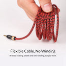 Orico Am-Pg2-Rd-Bp 3.5Mm Jack 100 Cm Braid Nylon Audio Cables Headphone Ext