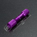 Suleve M3AR3 10Pcs M3 35mm Knurled Standoff Aluminum Alloy Multicolor