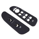 Window Door Lock Switch Bezel Panel Black For Dodge Ram 02-05 1500 2500 350
