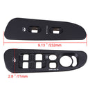 Window Door Lock Switch Bezel Panel Black For Dodge Ram 02-05 1500 2500 350