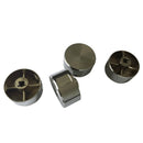 1X(5Pcs Rotary Switch Gas Stove Parts Gas Stove Knob Zinc Alloy Round Knob