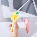 Hand Pressure Fan Cartoon Environmental Protection Manual Small Fan Cool Po B8B8