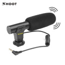 Shoot Xt-451 Portable Condenser Stereo Microphone Mic With 3.5Mm Jack Hot S