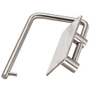 1X(Stainless Steel Self-Adhesive Tissue Rack Toilet Paper Roll Holder Hange