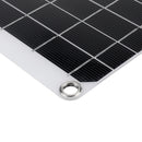 Mono Solar Panel Charger Dual USB Monocrystaline Flexible Solar Controller Power Bank Outdoor Camping Hiking Battery Charger