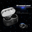 Hifi Portable 5.0 Wireless Bluetooth Headset Earbuds Binaural Call Stereo S