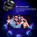 Hifi Portable 5.0 Wireless Bluetooth Headset Earbuds Binaural Call Stereo S