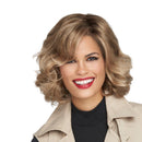 Fluffy Temperament Blonde Wig Wig Female Role Playing Ball Wig