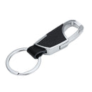 Buckle Carabiner Keychain Car Motorcycle Key Ring Clip Hook Metal Outdoor