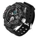 STRYVE S8012 Chronograph Luminous Week Display Waterproof Men Sport Dual Display Digital Watch
