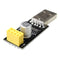 5Pcs Geekcreit USB To ESP8266 Serial Adapter Wireless WIFI Develoment Board Transfer Module