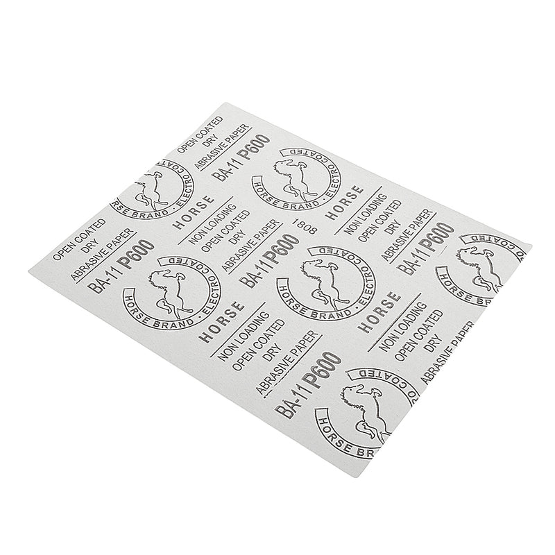 10pcs 120-1000 Grit Dry Sandpaper 120/240/360/600/1000