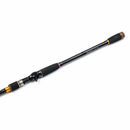 2.4M Lure Rod 4 Section Carbon Casting Fishing Rod Travel Rod Baitcasting F
