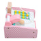 Supermarket Wooden Till Cash Register Toys Set Kids Educational Pretend Play Game