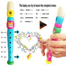 2 Pieces Suitable For Children'S Color Piccolo Flute,Learning Rhythm Instru