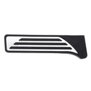 3Pcs Car Interior Gas Brake Pedal Pad Footrest Cover Aluminum Alloy for Alfa Romeo Giulia 2017 2018