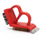 1X(3 In 1 Household Multifunctional Cleaning Brush For Barbecue Stove Grill