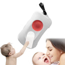 1X(Baby Items Portable Wet Wipes Boxes White For Outside Traveling Snap-Str