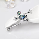 Alloy Natural Shell Brooches Women Men Banquet Metal Animal Brooch Pins For