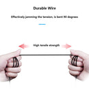 3.5mm Jack In-Ear Earphones Super Clear Ear Buds Low Bass Earphone Noise Is