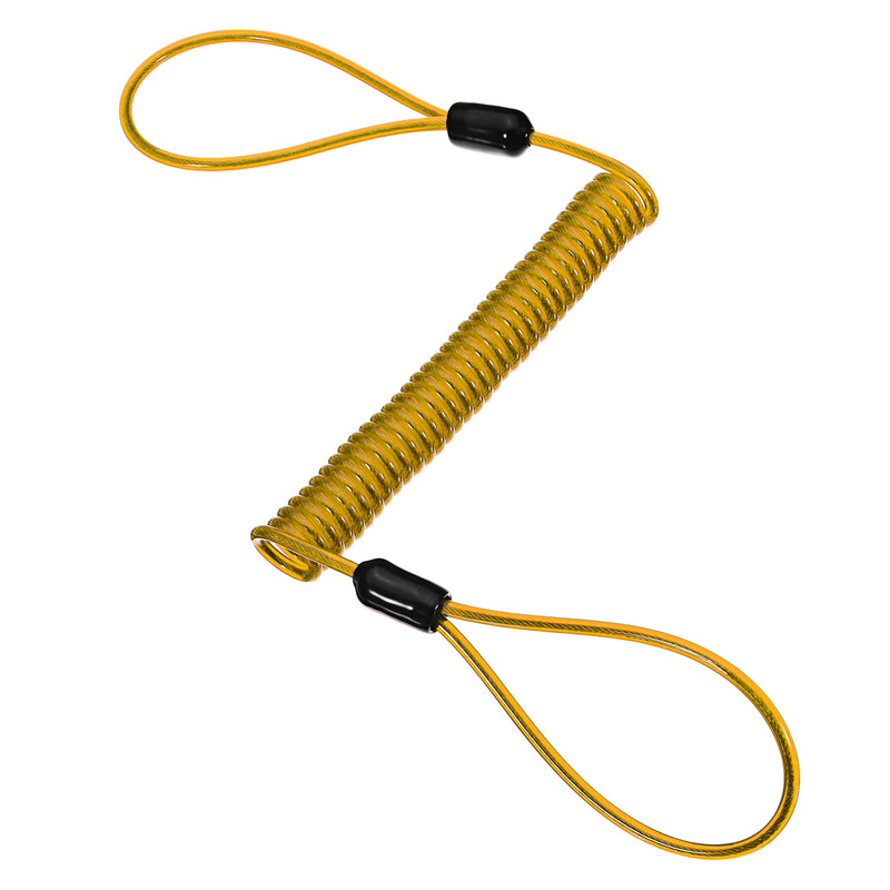 1.2M/1.5M Disc Lock Security Reminder Cable Motorcycle Scooter Bike Anti Thief Safety Tool