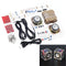 DIY Electronic 3W Speaker Production Kit with Transparent Shell 2.36inch 1 Mini Computer Audio Electronics DIY Kit