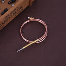 1X(900Mm Gas Stove Universal Thermocouple Kit M6X0.75 With Spilt Nuts (Five