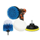 1X(4Pcs Tile Grout Power Scrubber Cleaning Drill Brush Tub Cleaner Combo To