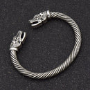 Womens Mens Two Faucets Bracelet Stainless Steel Jewelry Goldplated Simple