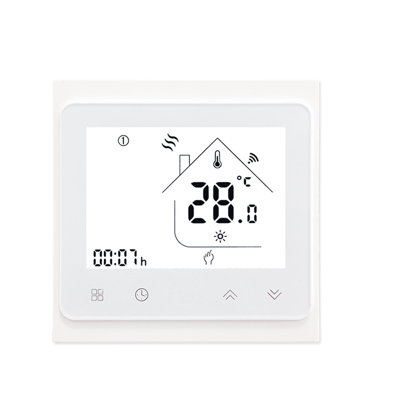 95-240V TUYA APP 002 Series Wi-Fi Smart Thermostat for Smart Home DIY Version Thermostat Heating Central Air-conditioning Voice Thermostat