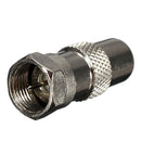 F Male Connector To TV Aerial Male Plug Adaptor RF Coaxial Converter