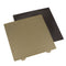 220x220mm Magnetic Sticker B Surface with Golden Double Texture PEI Powder Steel Plate for 3D Printer