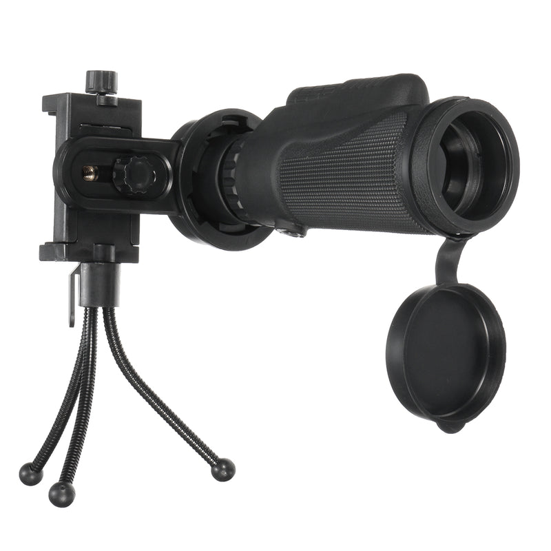 Bakeey Universal 12x50 Hiking Concert Camera Lens Zoom Monocular Phone Holder Tripod for Smartphone