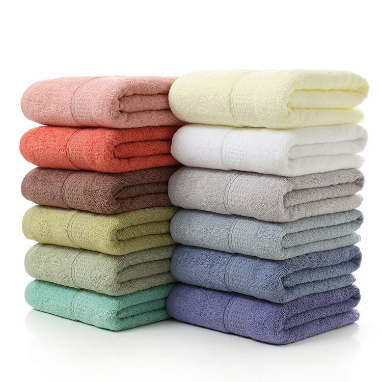 KCASA KC-X1 70cmx140cm 100% Cotton Solid Bath Towel Beach Towel For Adults Fast Drying Soft