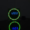 Geekcreit? Upgrade DIY EC1515B DS1302 Light Control Rotation LED Electronic Clock Kit Size 81x81x2mm