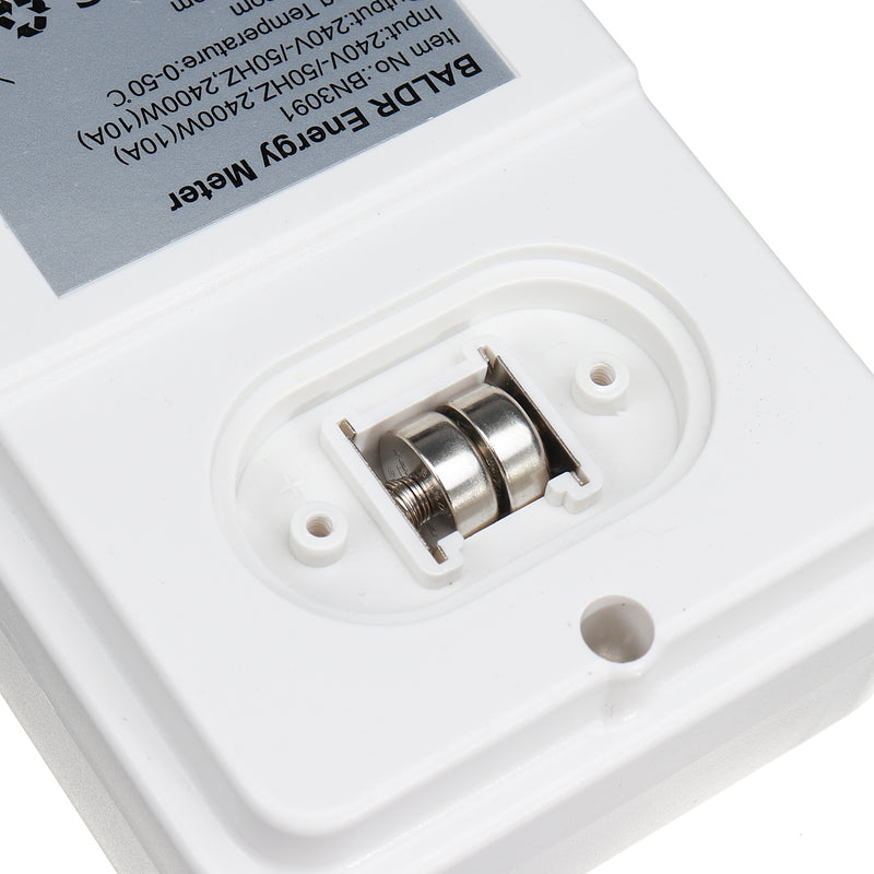 Smart Socket Large Screen Power Monitor Socket EU Plug Record Cumulative Kilowatt-hour Time and Electricity Expenses.