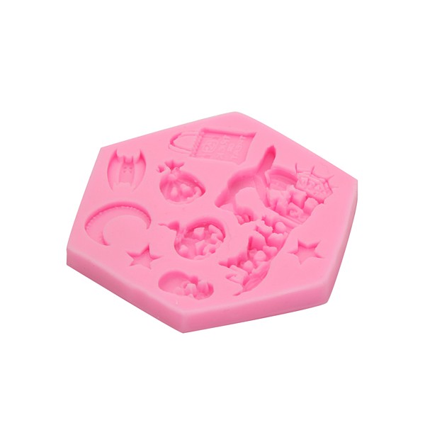 3D Coconut Palm Silicone Mold Fondant Mould Creative Baking Tools Accessories