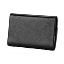 IPRee PU Stainless Steel Card Holder Portable Credit Card Case ID Card Storage Box