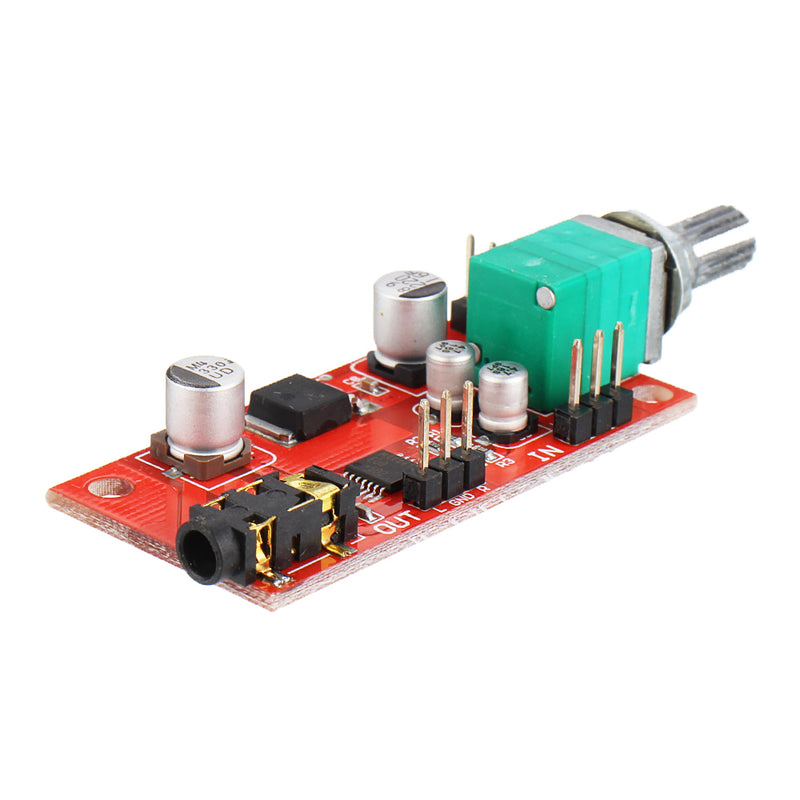 MAX4410 Headphone Amplifier Board Headset Amplifier Mini Amp For Pre-amplifier Single Battery Power Replace NE5532