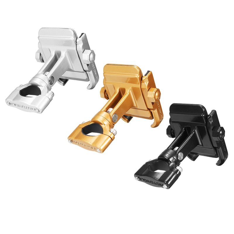 Aluminum Bicycle Bike Motorcycle Handlebar Holder Mount Stand For Mobile Phone