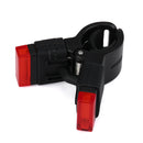 XANES Bicycle Clip Tail Light USB Rechargeable  Saddle Red Signal Safety Lamp Quick Installation